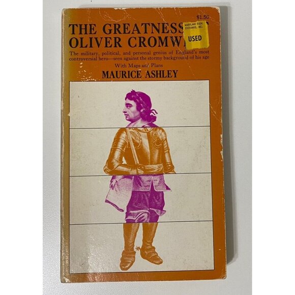 The Greatness of Oliver Cromwell by Maurice Ashley Collier Paperback Book 1966 - Picture 1 of 8
